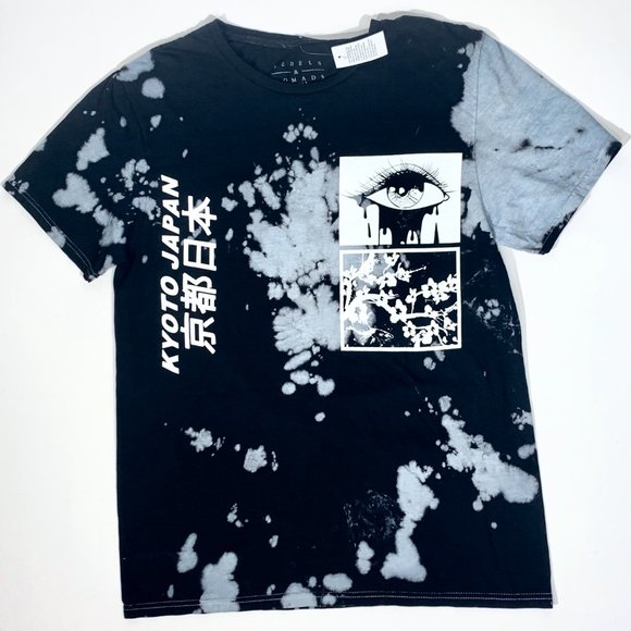 Rebels & Nomads Size Small Black Graphic T-Shirt - Picture 4 of 16